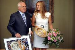 Václav Klaus Petra Kvitová