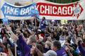 Protesty proti ekonomické nerovnosti v USA - Chicago