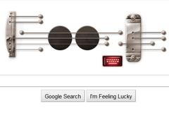 Les Paul Google doodle