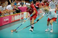 MS ve florbale žen: ČR - Norsko