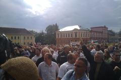 Demonstrace Varnsdorf