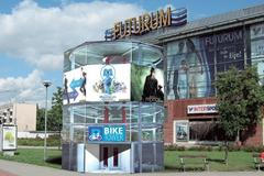 Projekty staveb - parkovací věže pro cyklisty v Hradci Králové