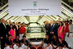 Škoda Rapid z Indie