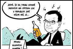 kalousek dluhopisy kresba vyoral