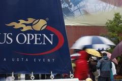 Déšť na US Open