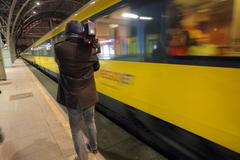 Klaus odjíždí RegioJetem do Ostravy