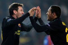 Plzeň - Barcelona (Messi a Adriano)