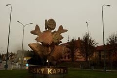 výlov rybníka na Třeboňsku