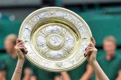 Wimbledon, finále žen: Petra Kvitová (talíř)