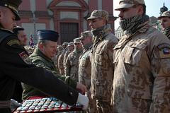 Ocenění vojáků z afghánské mise