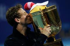 Peking - Tomáš Berdych radost