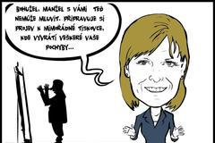 besser tiskovka manželka