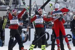 Norsko vyhrálo štafetový běh 4x10 km na MS v klasickém lyžování