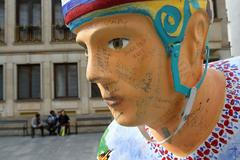 Sochy hokejistů v Bratislavě