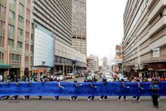 Durban (JAR): Protesty ochránců životního prostředí