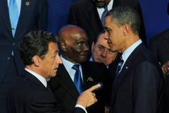 Sarkoza Obama