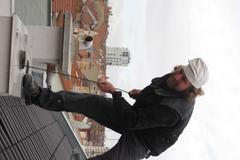 Kominíci při práci