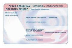 Občanský průkaz vydávaný od ledna 2012