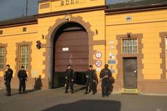 Brána plzeňská věznice Bory