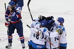 Finsko - Slovensko: Marián Gáborík (radost, zklamání)