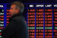 Akciový propad v Austrálii