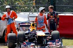 Vettelova havárie v Suzuce