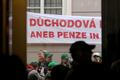 Demonstrace - odbory - důchodová reforma
