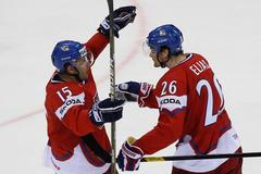 MS 2011: Česko - Slovensko (Marek, Eliáš - radost)