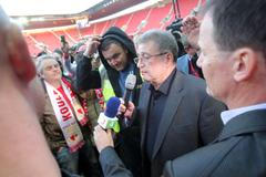 Protest fanoušků Slavie