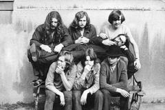 Milan Knížák s kapelou Aktual