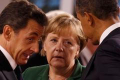 Summit G20: Merkelová, Sarkozy, Obama