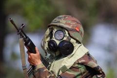 Jižní Korea - vojenské cvičení