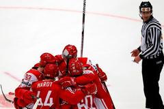 Slovensko - Dánsko: slavící Dánové