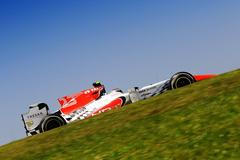 Jan Charouz na 1. tréninku ve formuli 1 (HRT)