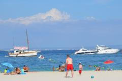 Mallorca pláž dovolená koupání moře