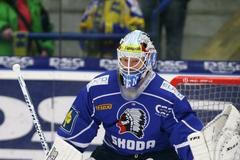 Brankář Plzně Luboš Horčička