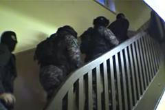 Zásah policejního komanda proti stoupencům islamistických teroristů