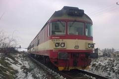 Nehoda na přejezdu v Okříškách