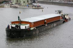 Loď pro bezdomovce - pohled zvenku