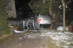 Autonehoda v Olešné