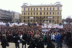 Týden neklidu - demonstrace v Praze