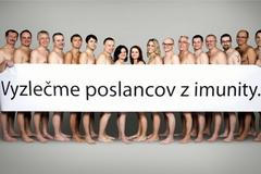 SaS - kampaň "Svlečme poslance z imunity"
