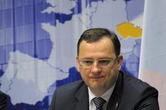 Petr Nečas na summitu v Bruselu