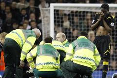 Fabrice Muamba (Bolton) - zástava srdce