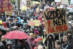 vysoké školy týden neklidu brno