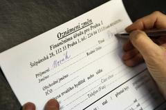 Finanční úřad daně daňové přiznání ilustrační foto