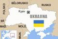 Ukrajina - mapa