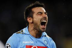 Liga mistrů: Neapol - Chelsea (Ezequiel Lavezzi)