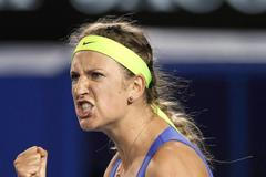 Australian open: Viktoria Azarenková (oslava)