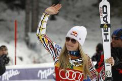 Lindsey Vonnová v Bansku zvítězila